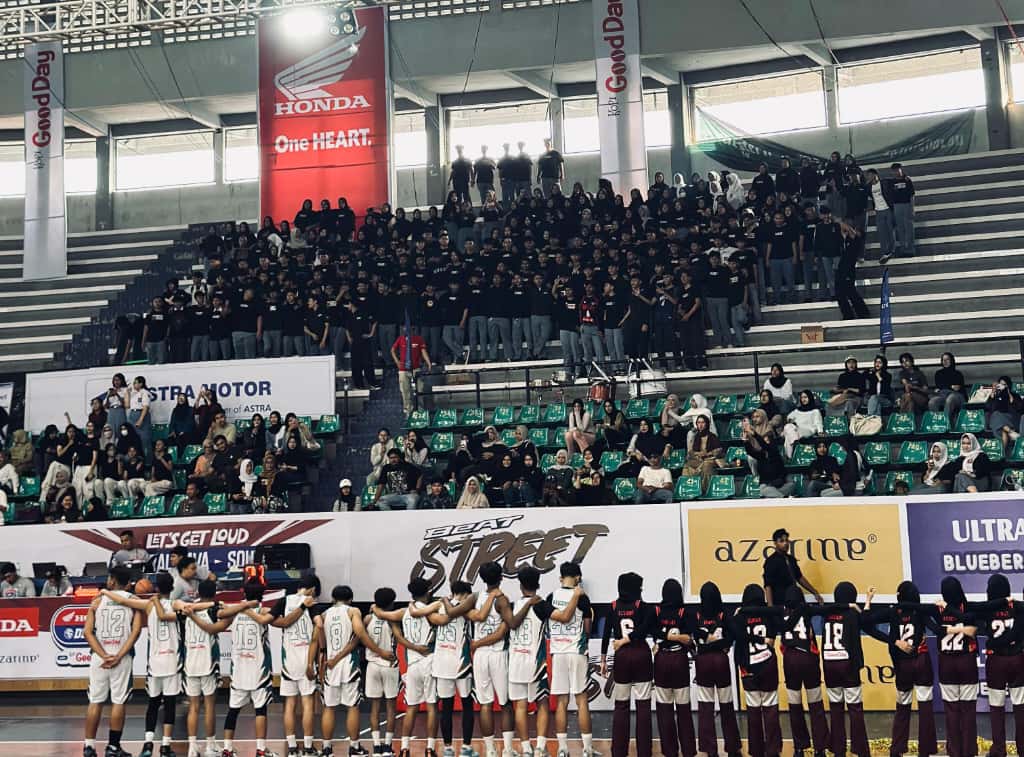 Solid! Dukungan Brigade Tauhid untuk Tim Basket SMA Muhammadiyah 1 Solo
