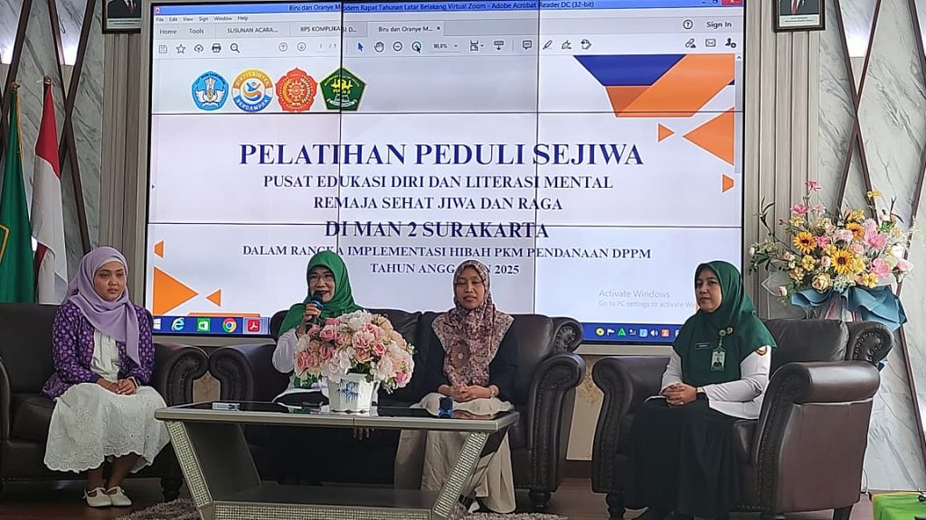 Optimalisasi Duta UKS, UMPKU Solo-MAN 2 Solo Gelar Program Peduli Sejiwa