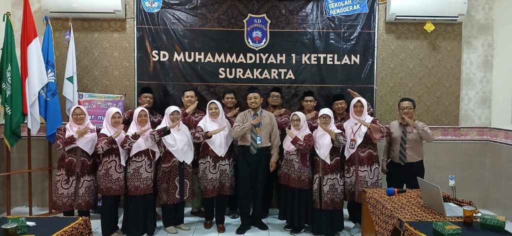 BKS Sleman Gelar Studi Komparatif ke SD Muhammdiyah 1 Solo
