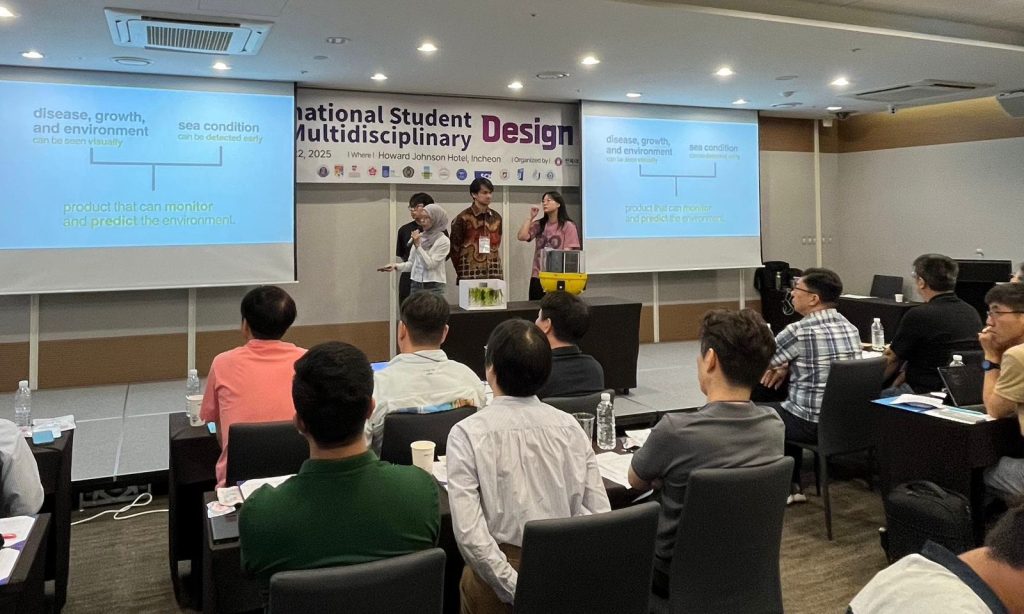 Mahasiswa Teknik UMS Rebut Gelar Bergengsi di i-CAPS Competition 2025 Korea Selatan