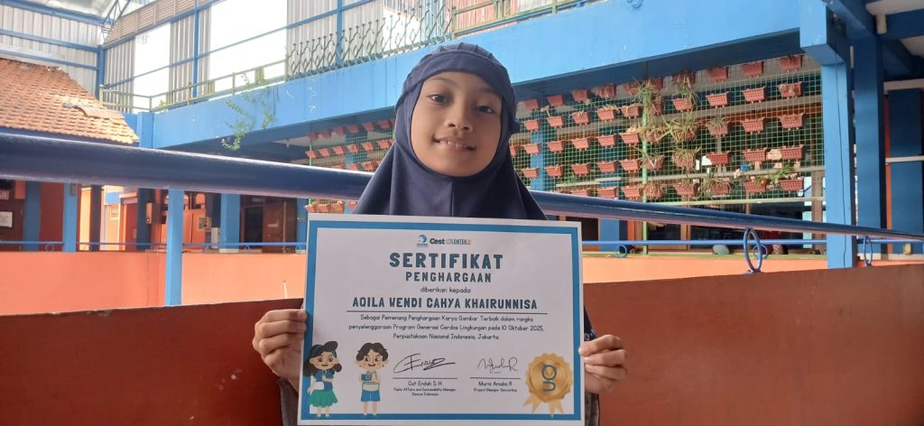 Siswa SD Muhammadiyah 1 Solo Gapai Penghargaan Nasional Gambar Terbaik