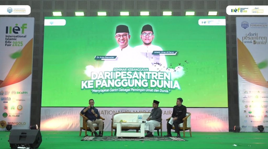 Anies Baswedan Dorong Pesantren Lakukan Transformasi Global di IIEF 2025