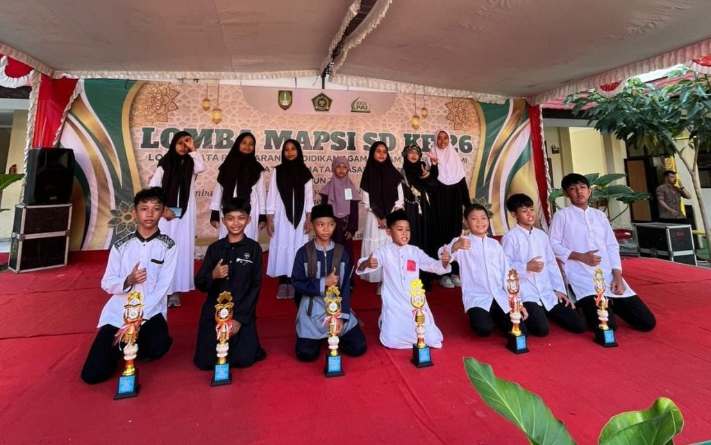 SD Muhammadiyah 2 Kauman Boyong 6 Piala MAPSI 2025 Solo