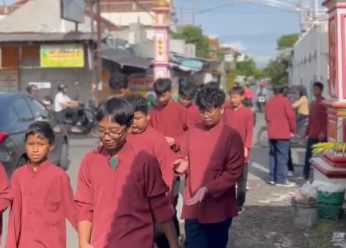 Jumat Sehat, Serunya Jalan Pagi Bareng Warga SMP Muhammadiyah 6 Solo