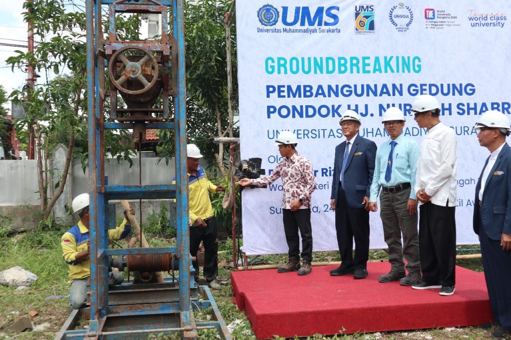 Milad ke-67 UMS, Pondok Hajjah Nuriyah Shabran UMS Groundbreaking Gedung Baru