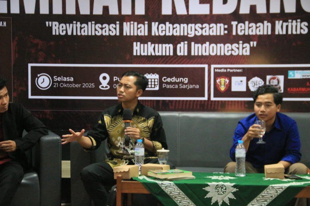 Nilai Kebangsaan Terkikis, PK IMM Pondok Shabran UMS Ajak Mahasiswa Melek Politik Hukum