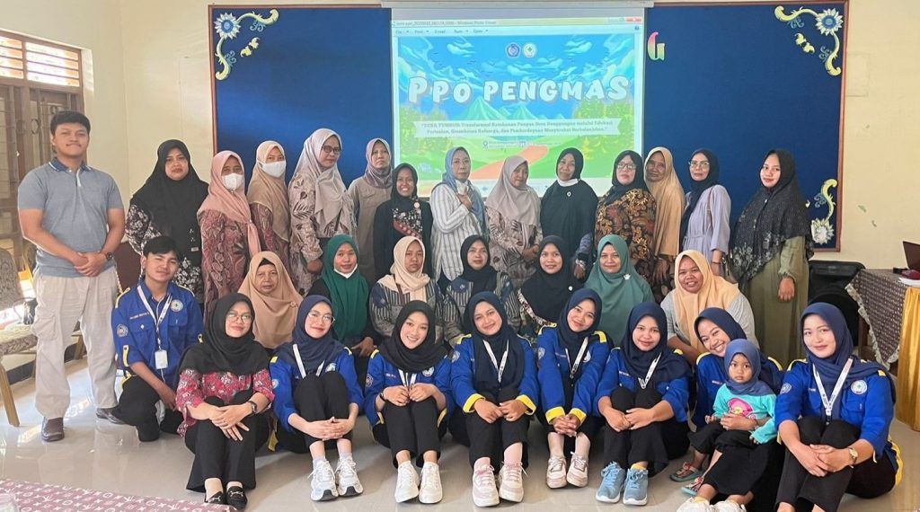 Mahasiswa FIK UMS Dorong Mandiri Pangan Lewat Sosialisasi Agrobisnis dan Kebun Gizi