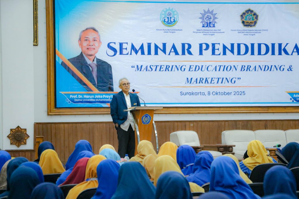 Rektor UMS Dorong Guru Muhammadiyah Rintis Branding Pendidikan Progresif