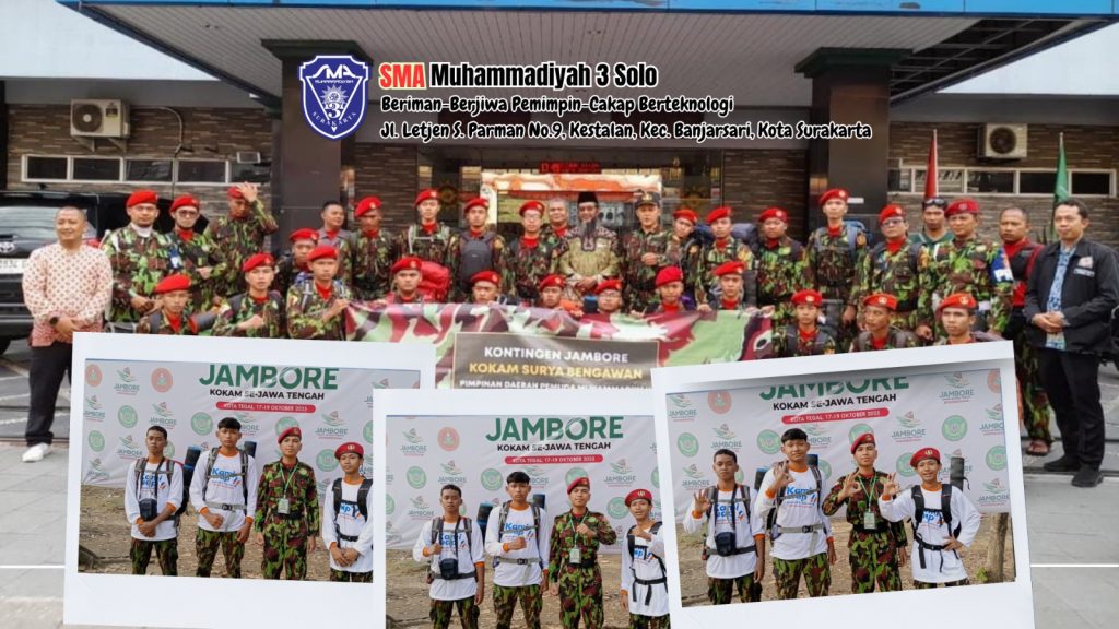 4 Siswa SMA Muhammadiyah 3 Solo Jadi Kontingen Jambore Kokam Jawa Tengah 2025