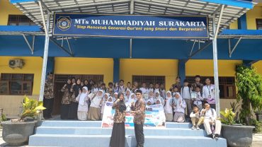SD Muhammadiyah 14 Solo Gelar School Tour ke MTs Muhammadiyah Solo
