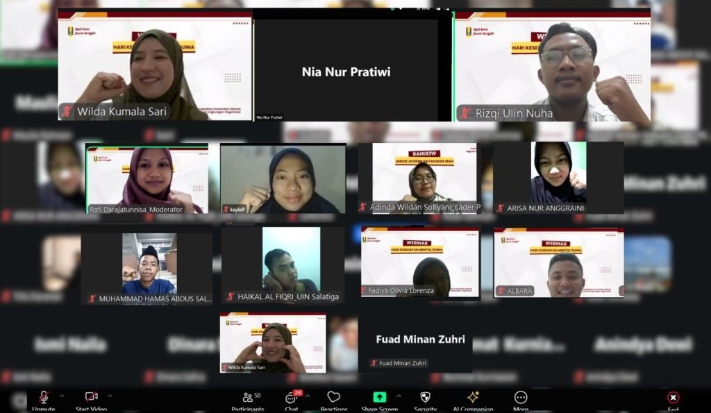 IMM Jateng Gelar Webinar Safe Space Circle, Ajak Kader Ciptakan Ruang Aman di Organisasi