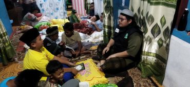 Mahasantri Pengabdian Pondok Shabran UMS Hidupkan Lagi Cabang Muhammadiyah di Pulau Tello, Nias Selatan