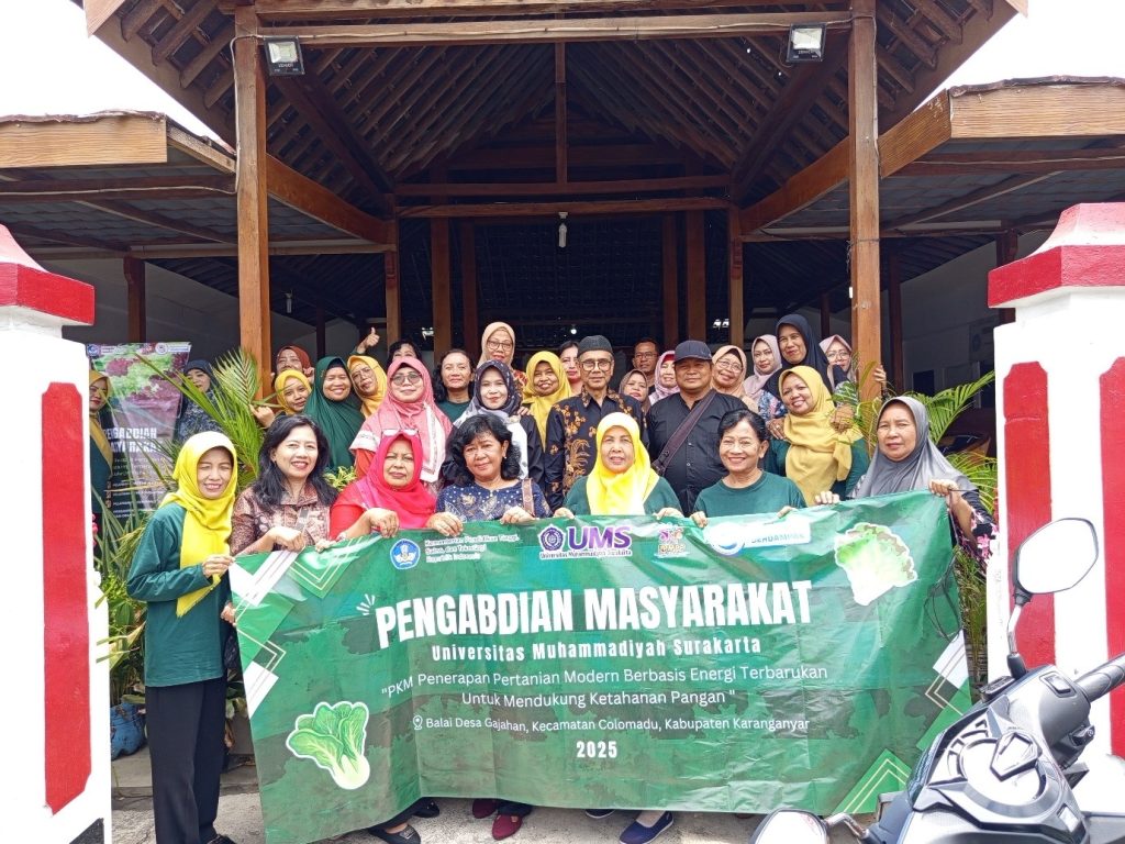 UMS Dorong Ketahanan Pangan dengan Pertanian Modern Berbasis Energi Terbarukan