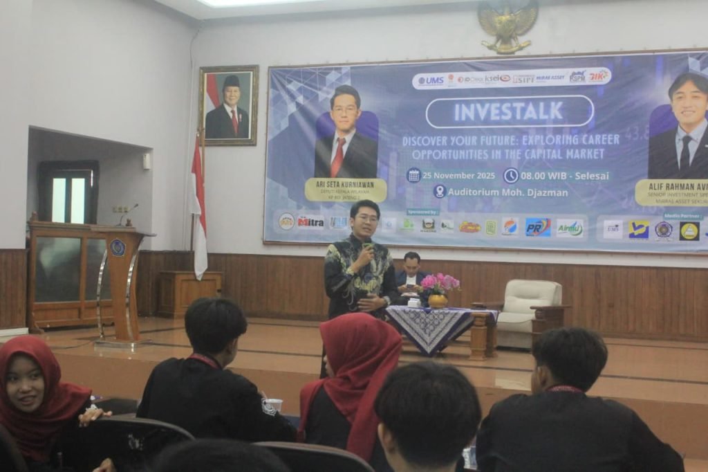 Investalk 2025 KSPM UMS: Bongkar Peluang Karier Bergengsi di Pasar Modal untuk Anak Muda
