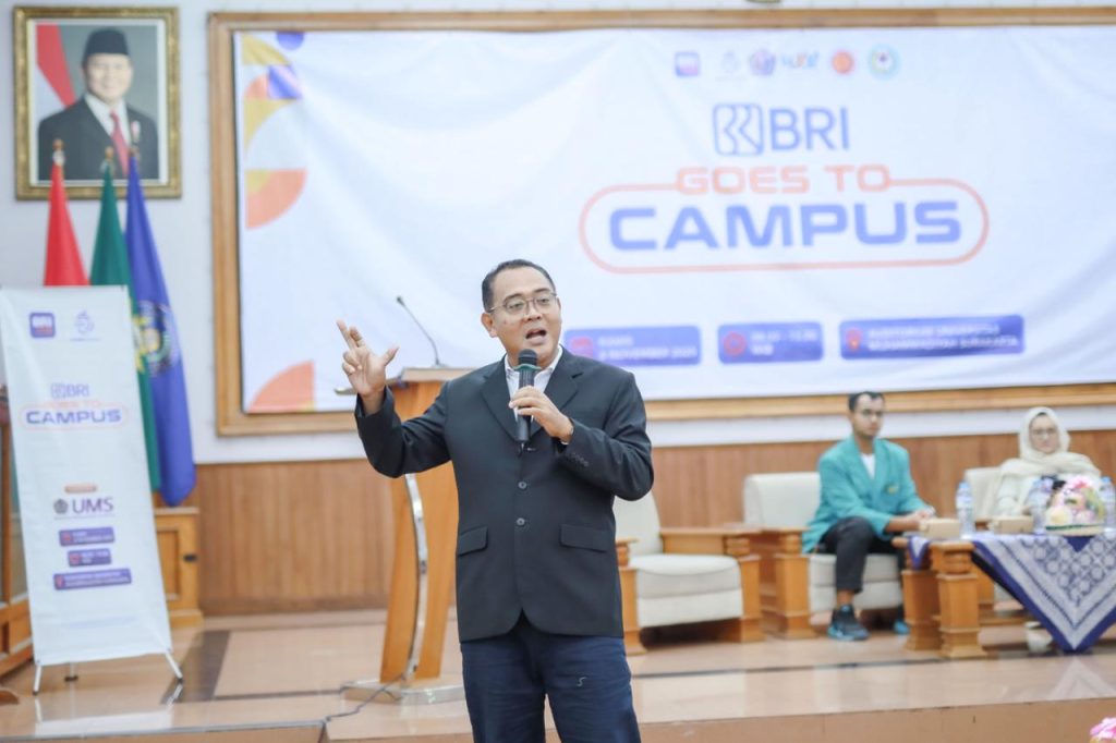 BRI Goes to Campus Hadir di UMS, Gali Peluang Karier di Industri Sepak Bola