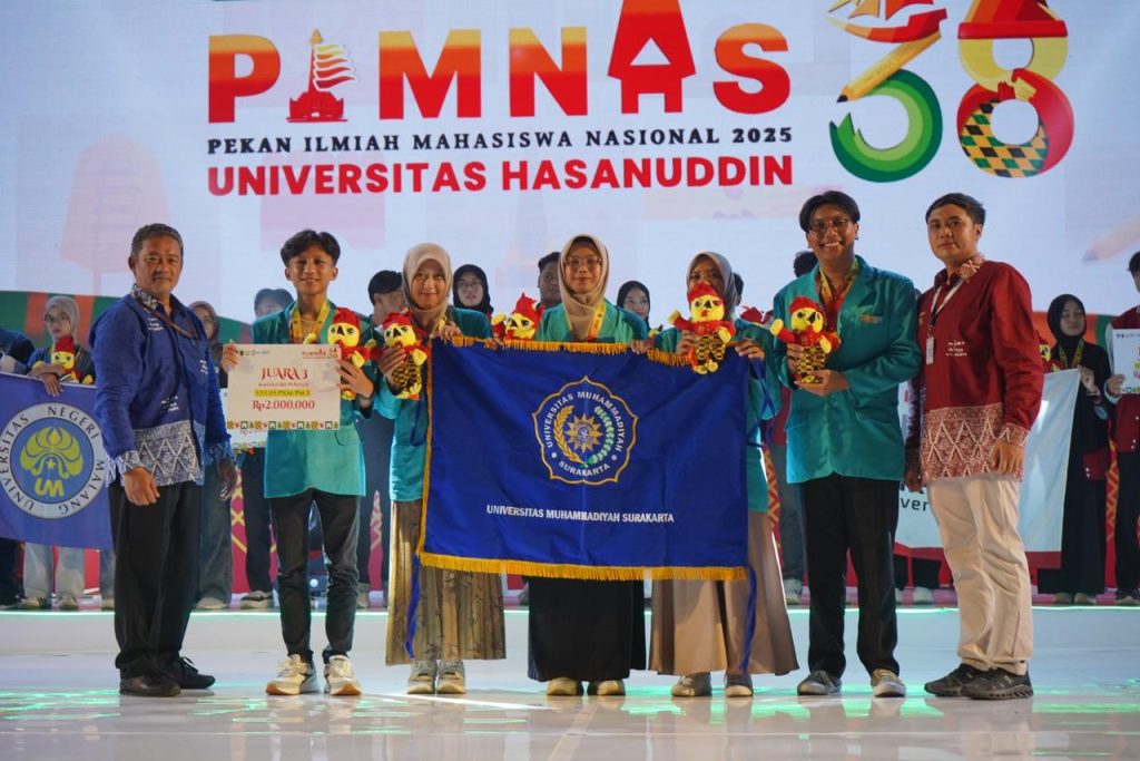 Tim UMS Raih 2 Medali Pimnas 2025 Berkat Inovasi Pendidikan Inklusif