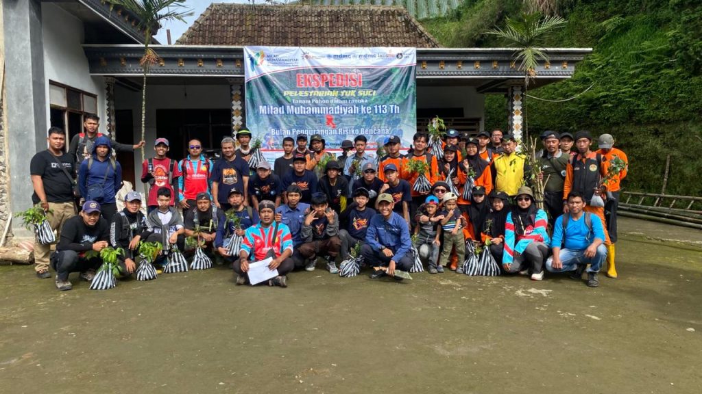 MDMC Boyolali dan Solo Gelar Operasi Gabungan Merbabu Hijau 113