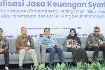 UMS Tuan Rumah Sosialisasi Jasa Keuangan Syariah, Perkuat Inklusi Ekonomi Warga Muhammadiyah