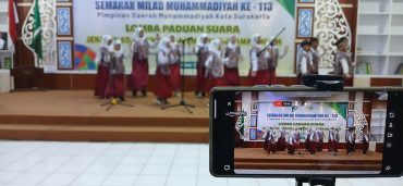  Asah Bakat Musik Pelajar Muhammadiyah Solo lewat Lomba Paduan Suara