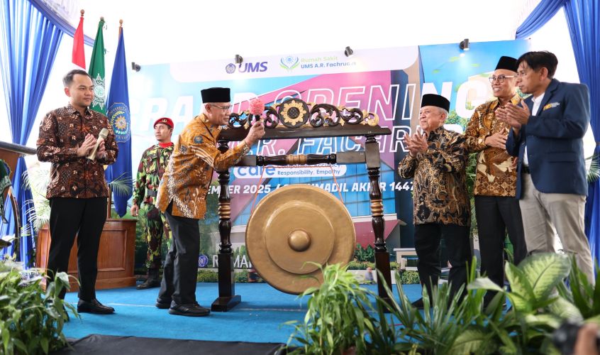 RS UMS A.R. Fachrudin Resmi Beroperasi, Dorong Pelayanan Humanis dan Berempati