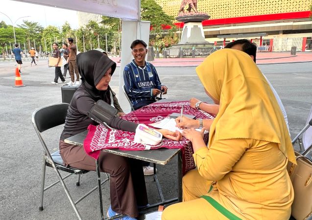 Mahasiswa Ilkom UMS Bersama Dokter RS PKU Muhammadiyah Edukasi Hubungan Gerd dan Konsumsi Kopi