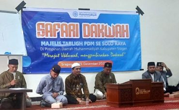 Safari Dakwah Majelis Tabligh Solo se-Soloraya Resmi Dibuka di Sragen