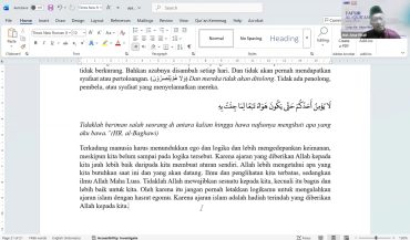 Kajian Tafsir UMS Bahas Surat Al-Baqarah Ayat 82-86, Ini Hikmahnya