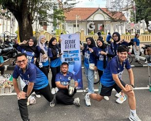 Kampanye Gerak Gerik Mahasiswa UMS Dorong Gaya Hidup Aktif di Ruang Publik Kota Solo
