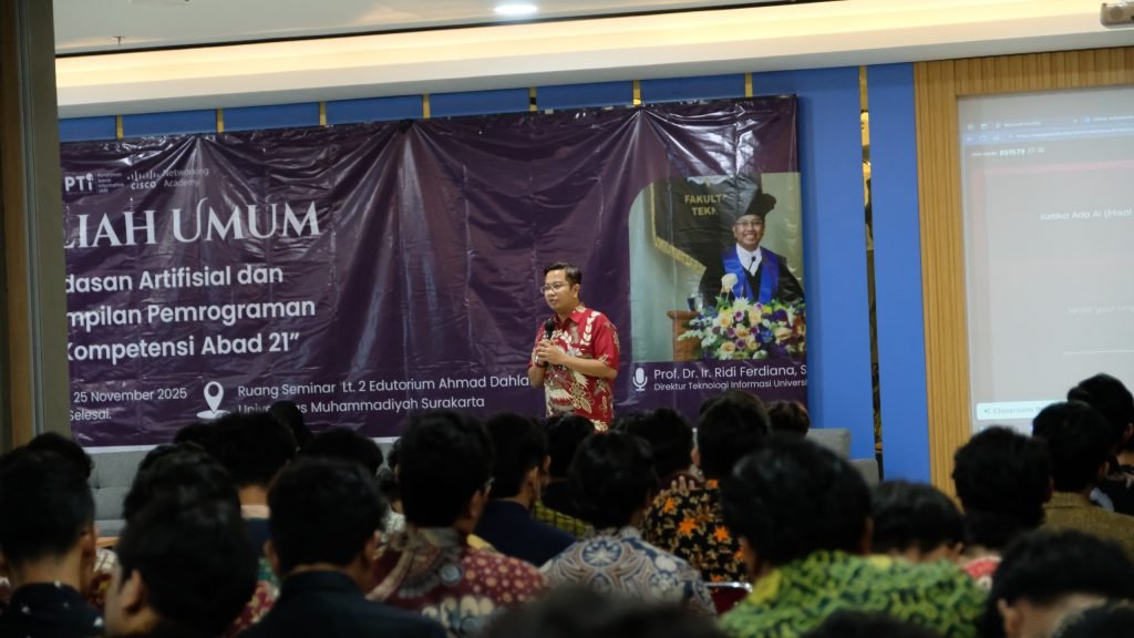 PTI UMS Bekali Calon Pendidik di Era Perkembangan AI