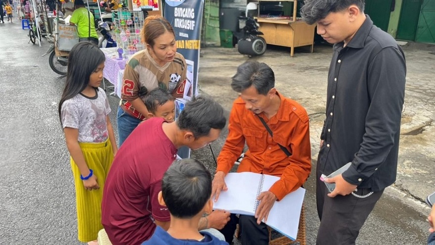 Bangun Ruang Publik Inklusif, Mahasiswa Ilkom UMS Gelar Kampanye Kawan Netra
