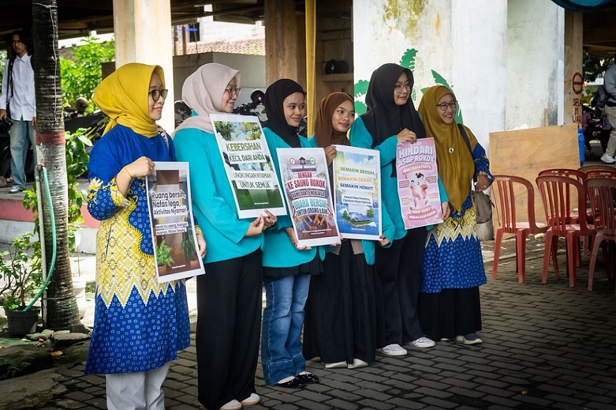 UMS Implementasi Media Nudging di Rusunawa Panularan