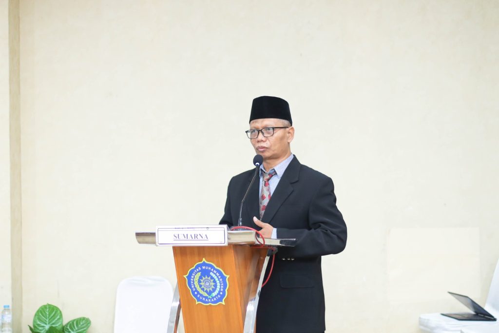 Program Studi Doktor Pendidikan Agama Islam Universitas Muhammadiyah Surakarta (UMS) menggelar sidang terbuka promosi doktor. Sidang ini digelar di Ruang Amphiteater Fakultas Agama Islam UMS, Senin (1/12/2025).