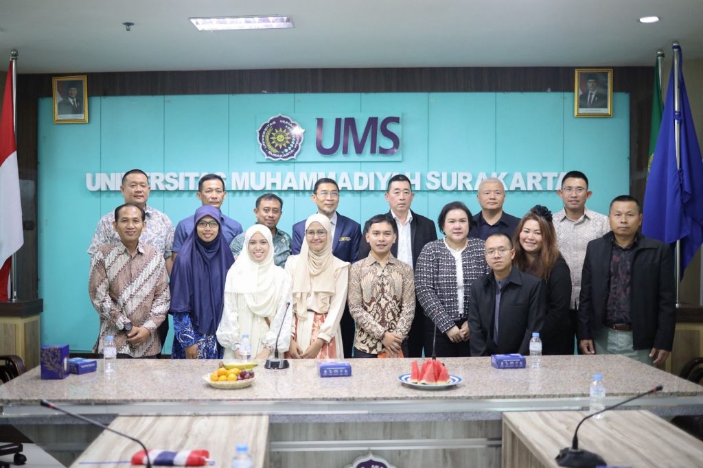 UMS Jadi Rujukan Studi Keluarga Militer Muslim Thailand Selatan