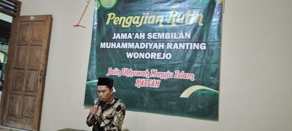 Pengajian Jemaah 9 PRM Wonorejo Ulas Pentingnya Ilmu
