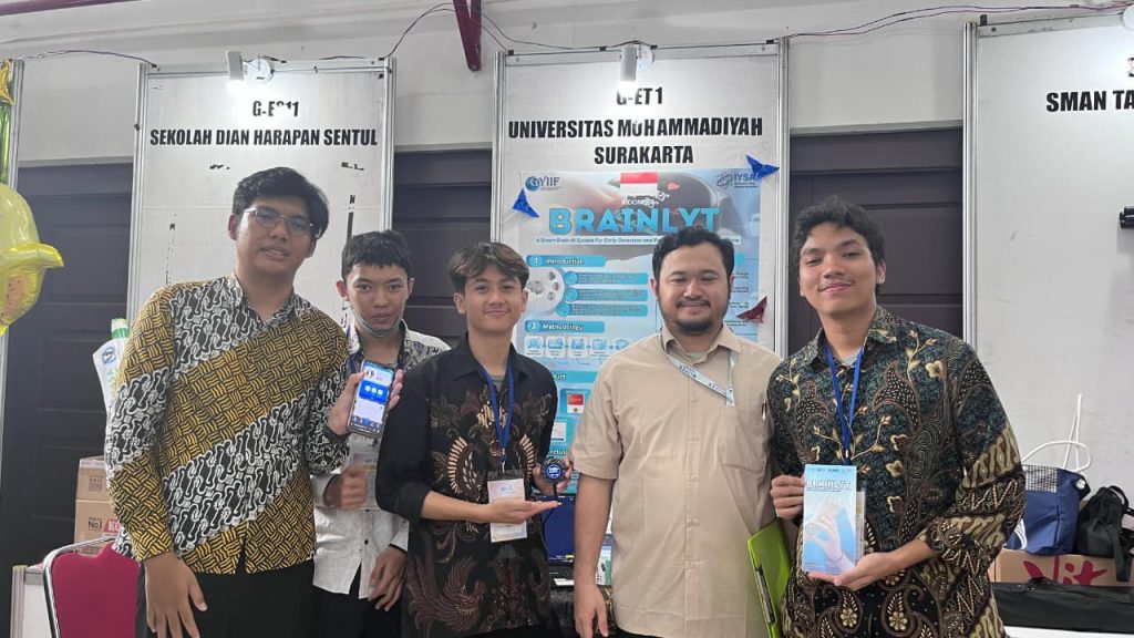 Aplikasi Brainlyt Besutan Mahasiswa UMS Sabet Medali di GYIIF 2026 Bogor