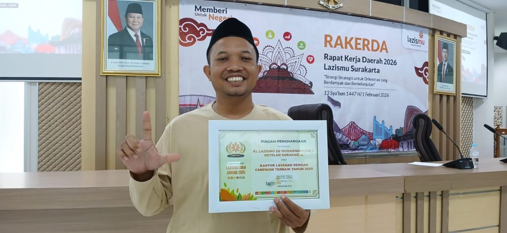 SD Muhammadiyah 1 Solo Gapai Penghargaan KL Lazismu Campaign Terbaik Tahun 2025