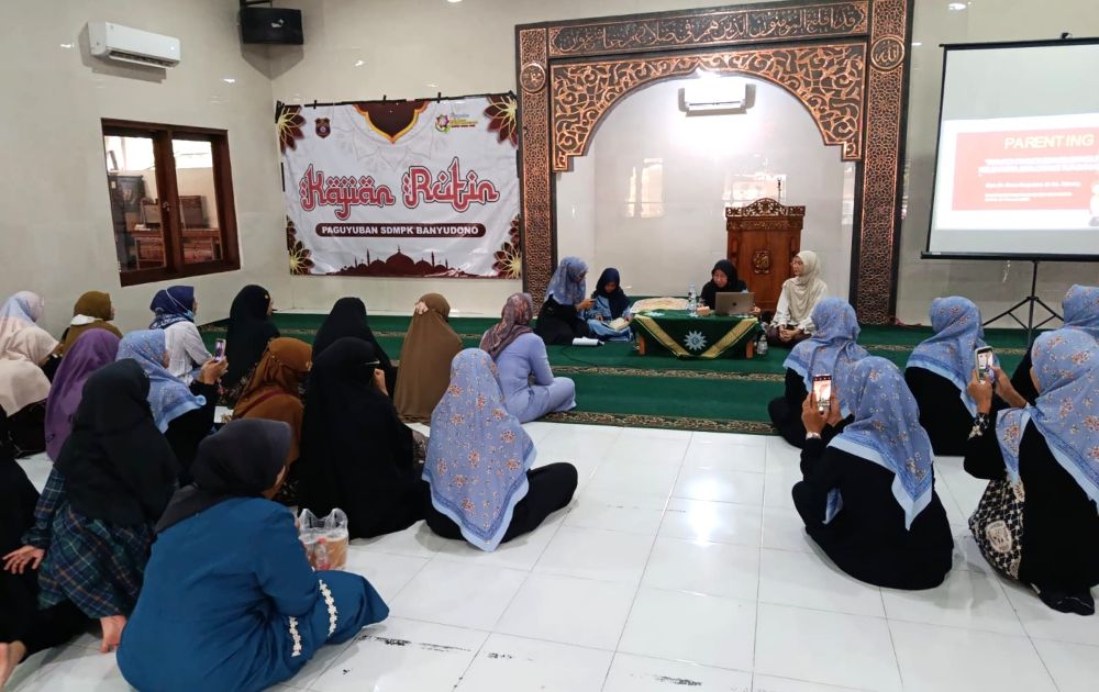 Paguyuban Wali Murid SD Muh PK Banyudono Gelar Kajian Rutin Bertema Persiapan Psikologis Ramadan