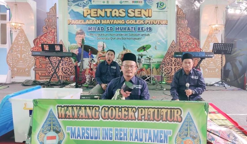 Peringati Milad ke-19, SD Muhati Gelar Wayang Golek Pitutur, Teguhkan Kemandirian Sekolah Berkemajuan