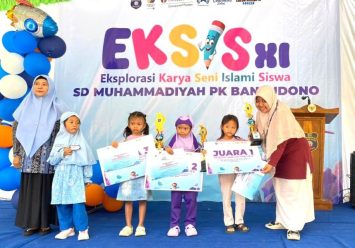370 Siswa TK Ramaikan Lomba Eksis XI di SD Muhammadiyah PK Banyudono