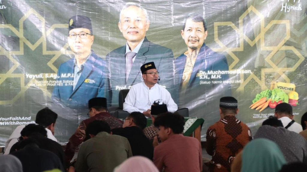 UMS Menyapa dan Tarhib Ramadan 1447 H, Perkuat Silaturahmi dengan Warga Sekitar Kampus