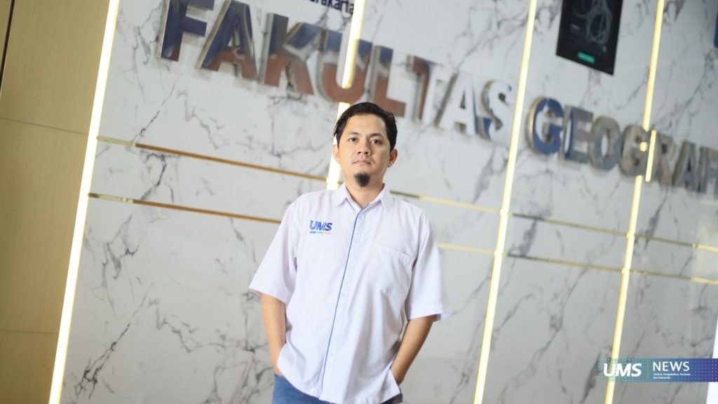 Dosen Fakultas Geografi Universitas Muhammadiyah Surakarta (UMS) Aziz Akbar Mukasyaf.