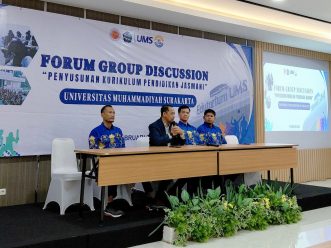 Pendidikan Jasmani FKIP UMS Gandeng Stakeholder Solo Raya Susun Kurikulum Berdaya Saing