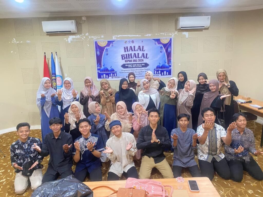 Halal Bihalal, KOPMA UMS Dorong Profesionalisme Berbasis Nilai Islam