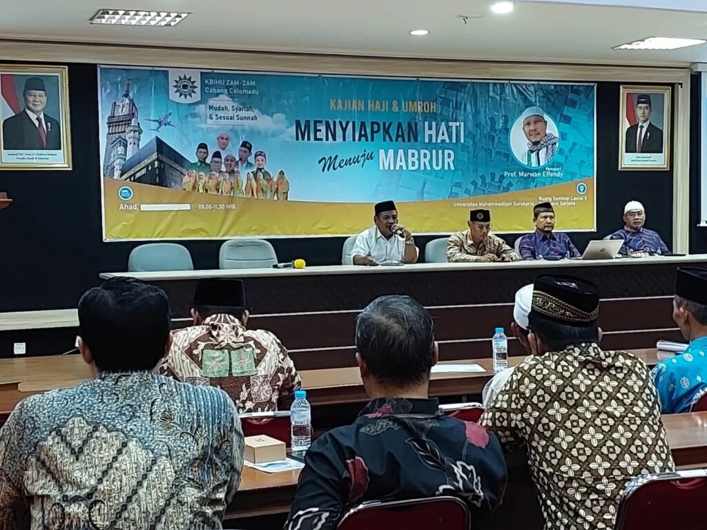 Buka Manasik Haji 2027, KBIHU Zamzam Colomadu Perkenalkan Website dan Paket Bimbingan