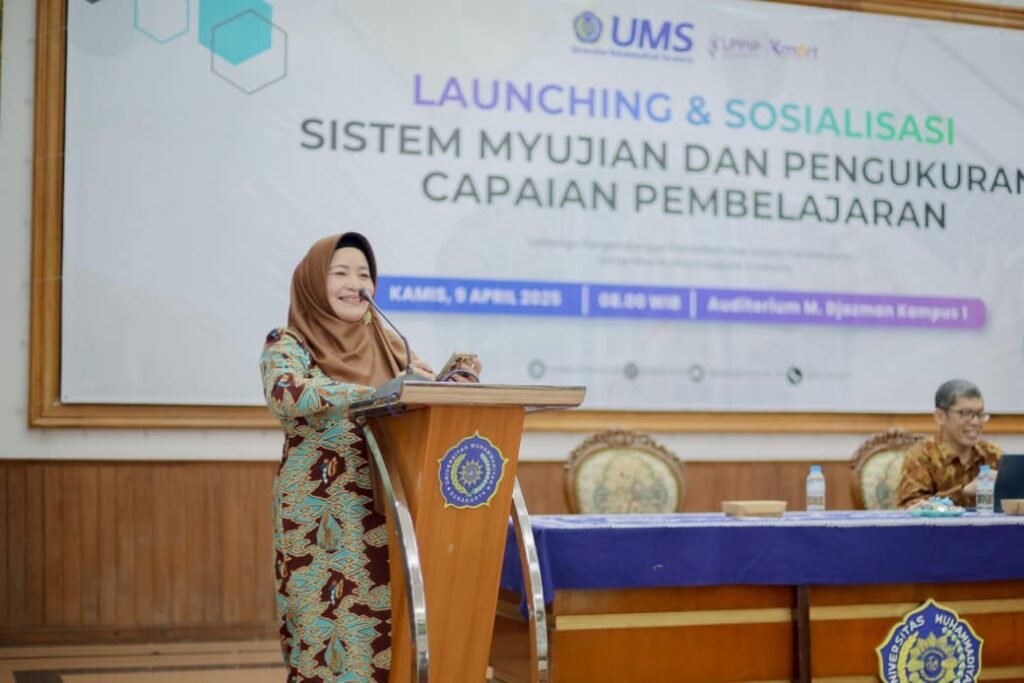 Universitas Muhammadiyah Surakarta (UMS)  melalui Lembaga Pengembangan Pendidikan dan Inovasi Pembelajaran meluncurkan sistem MyUjian dan pengukuran capaian pembelajaran berbasis Outcome Based Education (OBE). Hal ini sebagai upaya memperkuat mutu akademik dan menjawab tuntutan akreditasi.