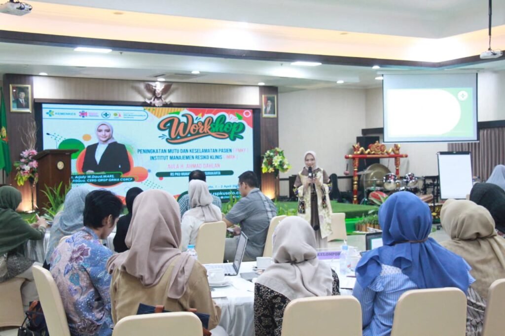 Lewat Workshop, RS PKU Muhammadiyah Surakarta Tingkatkan Mutu dan Keselamatan Pasien