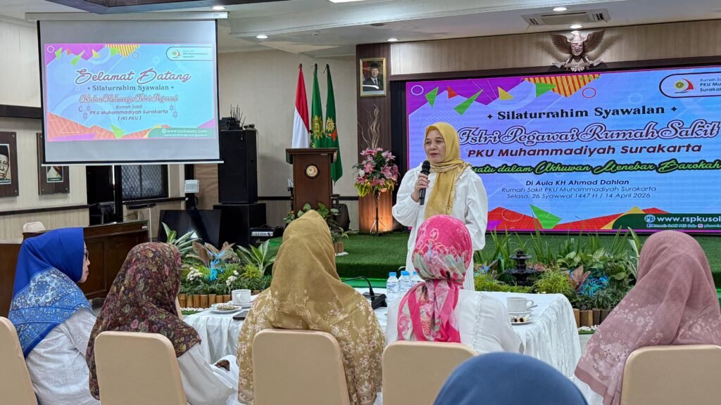 Hangatnya Syawalan Istri Pegawai RS PKU Muhammadiyah Surakarta