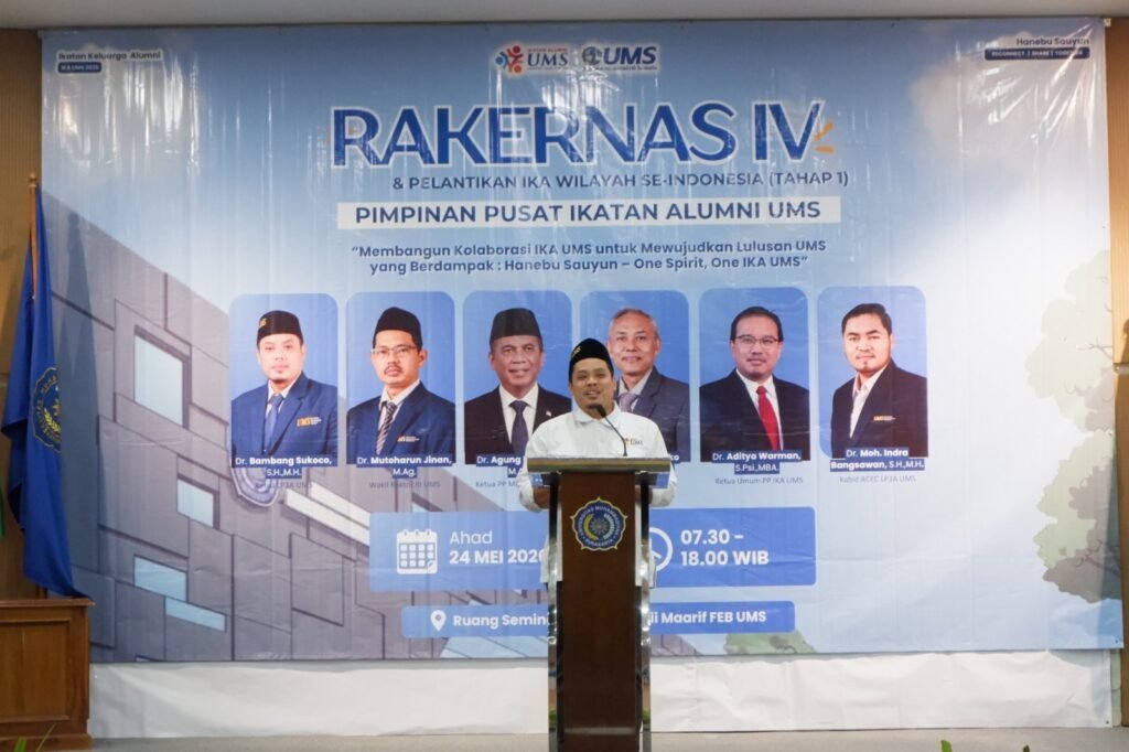 Rakernas IV IKA UMS Perkuat Jejaring Alumni di Seluruh Indonesia