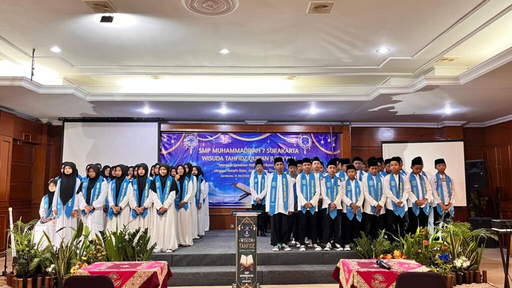SMP Muhammadiyah 7 Solo Wisuda 115 Siswa Tahfidz Al-Qur’an