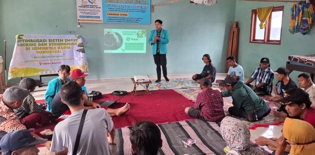 Mahasiswa UMS Tawarkan Terapi Hortikultura bagi Komunitas Disabilitas Boyolali